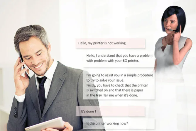 conseiller clientèle digital en ligne